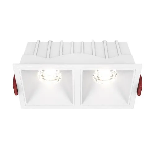 Встраиваемый светодиодный светильник Maytoni Technical Alfa LED Dim Triac DL043-02-10W4K-D-SQ-W 