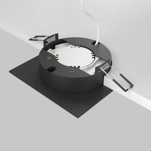 Встраиваемый светильник Maytoni Hoop DL086-GX53-SQ-BW  фото 7